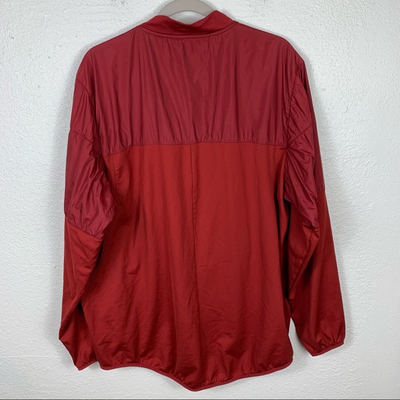 Nike Dri-Fit WSU Washington State Cougars Full Zip Long Sleeve Football Red XL - Picture 7 of 7